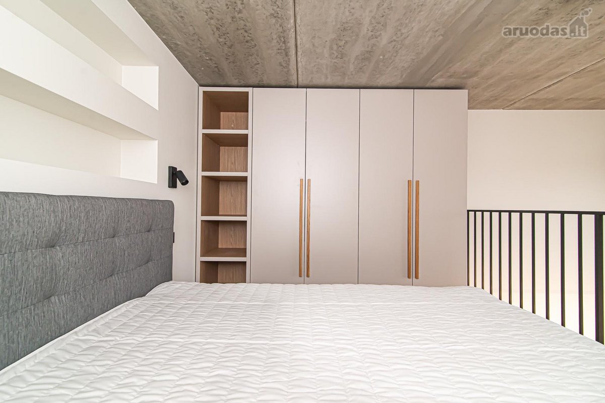 Nuomojamas erdvus ir šviesus loftas, projekte - nuotraukos Nr. 8