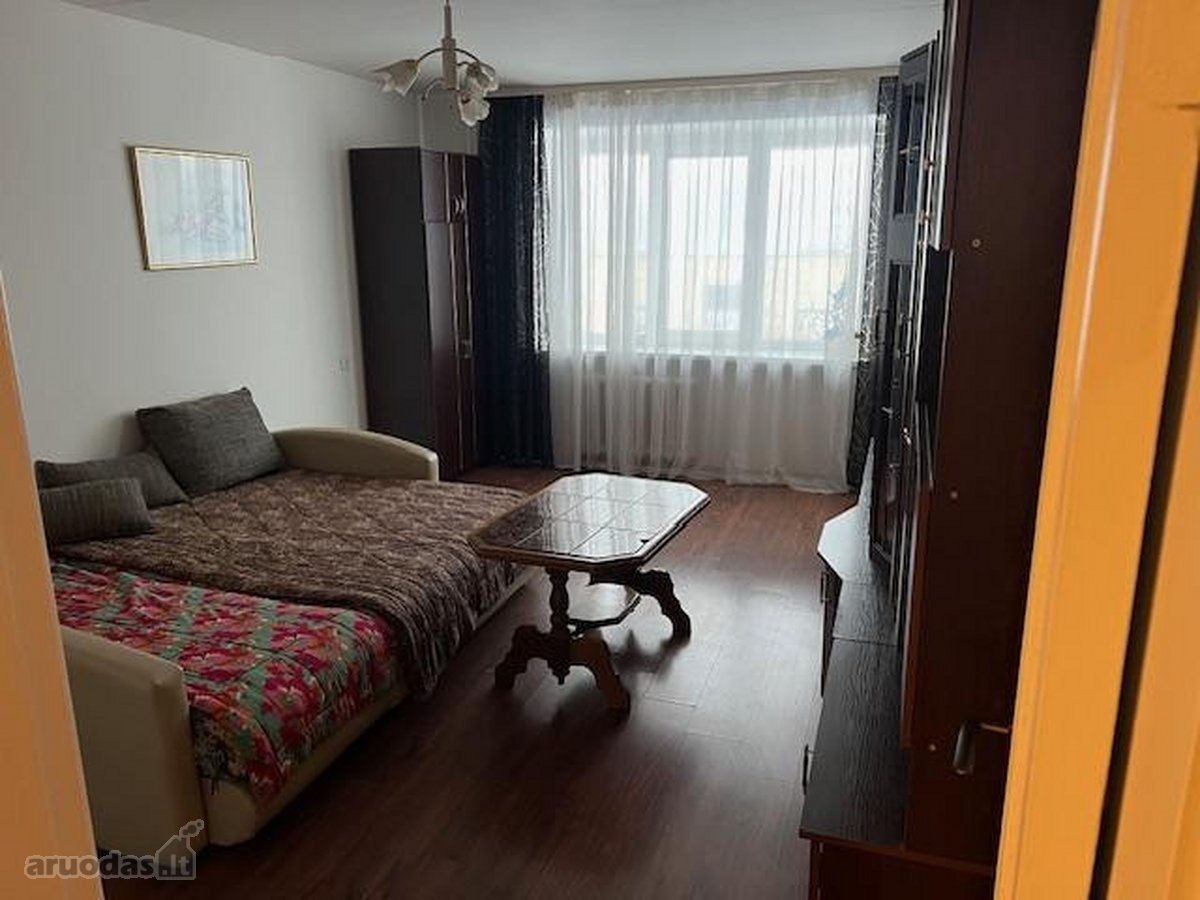 Nuomojamas erdvus (43m2) šiltas su dideliu - nuotraukos Nr. 3