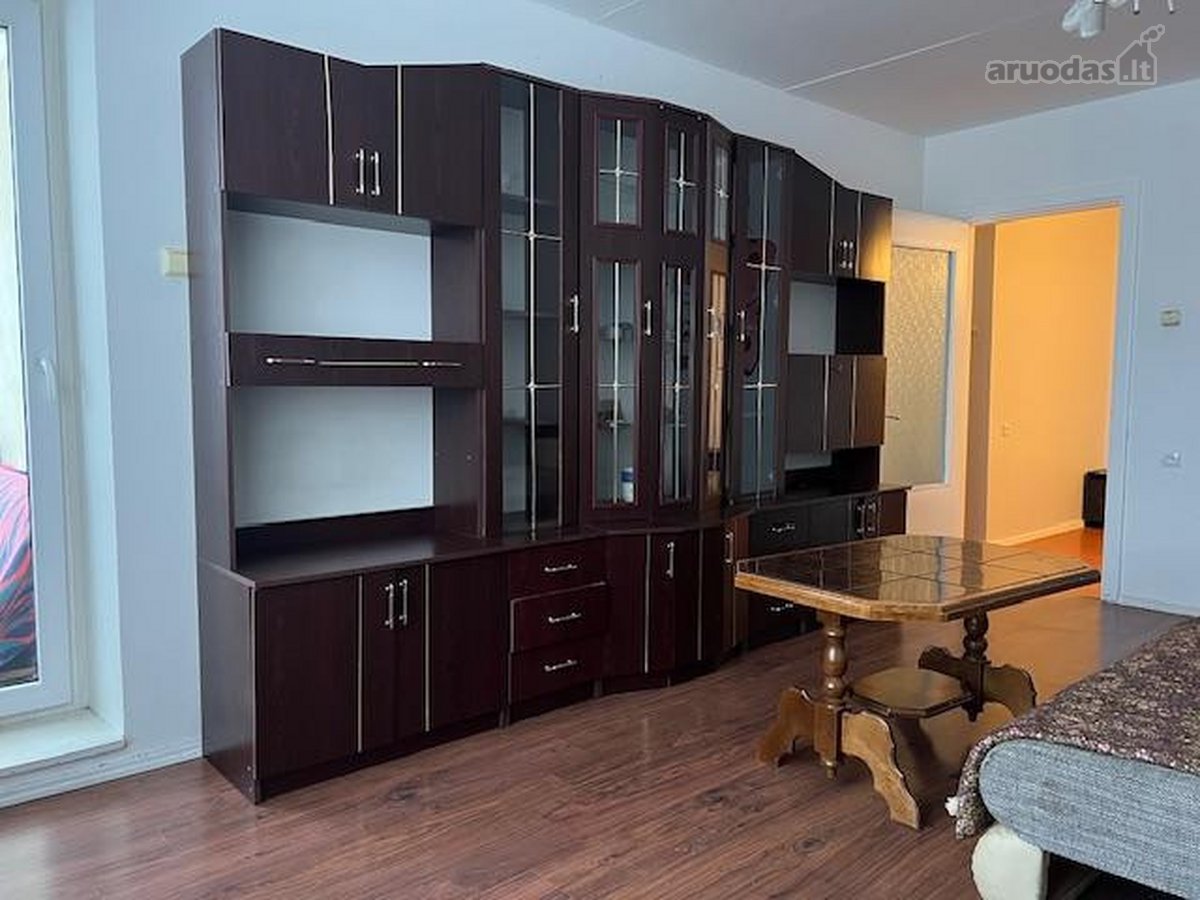 Nuomojamas erdvus (43m2) šiltas su dideliu - nuotraukos Nr. 2