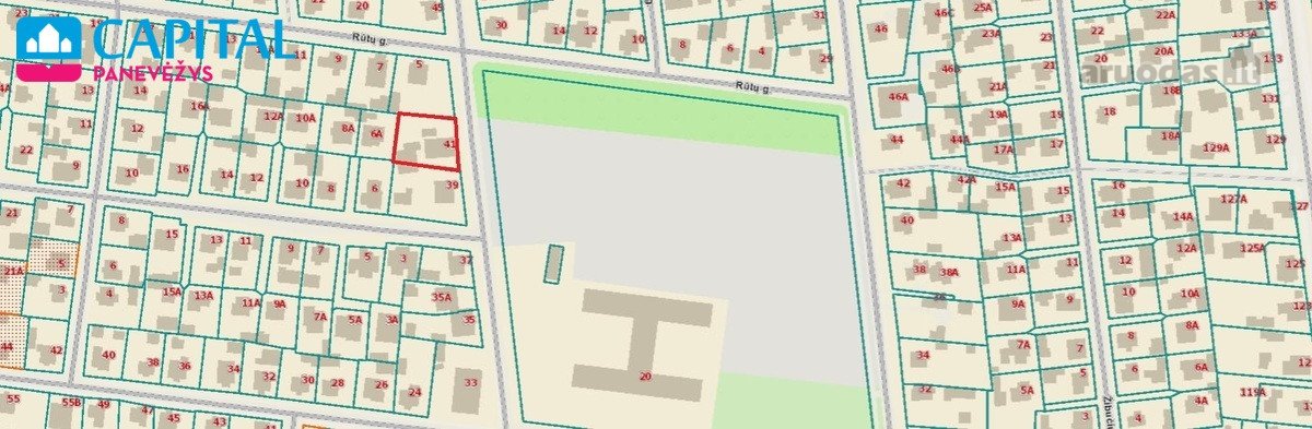 Parduodama 125,30 kv.m .namo dalis (padalinta - nuotraukos Nr. 25