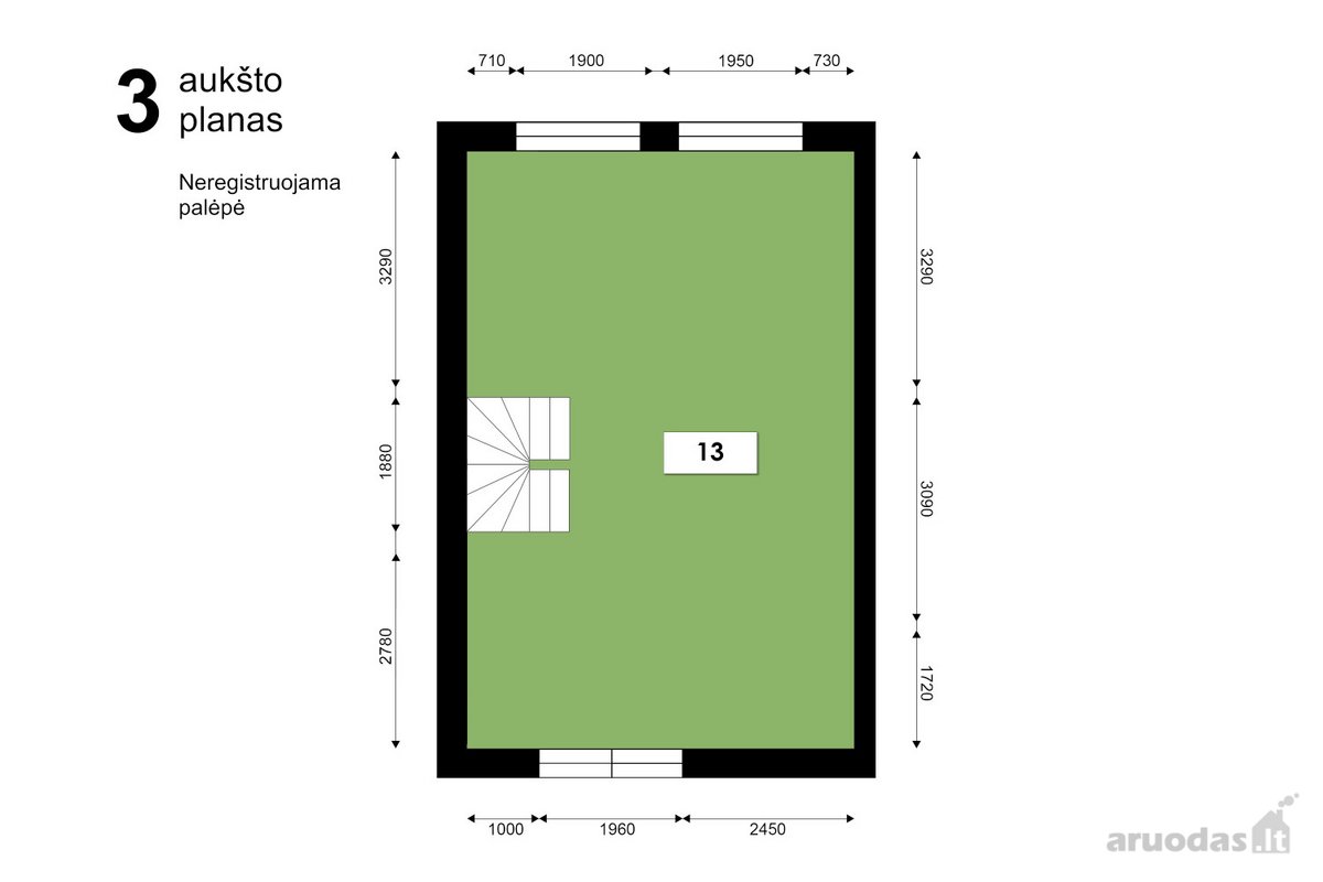 Parduodamas įrengtas 106 kv.m* butas per - nuotraukos Nr. 24