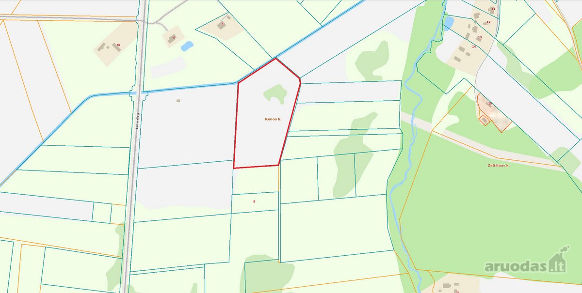 Netoli Minsko pl., Rūkainių sen. Kenos.k.