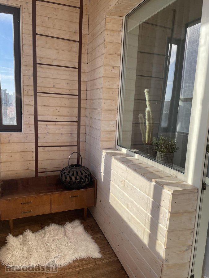 Išnuomojamas šviesus ir šiltas 3 kambarių - nuotraukos Nr. 16