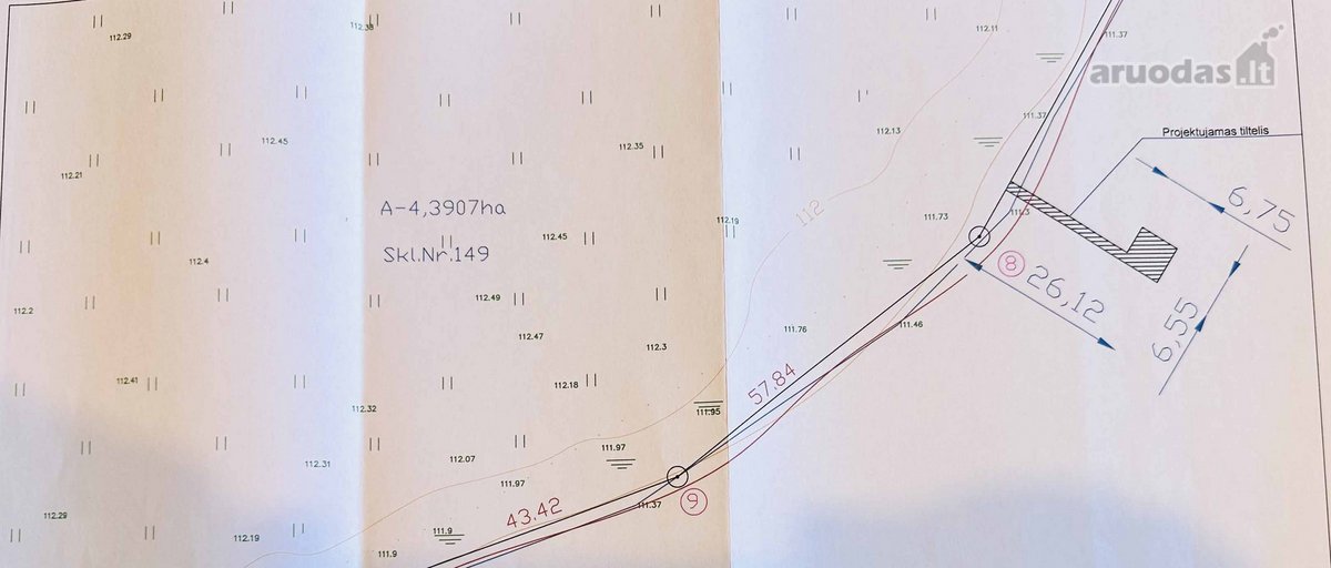 Parduodamas 4,39ha ploto žemės ūkio - nuotraukos Nr. 16