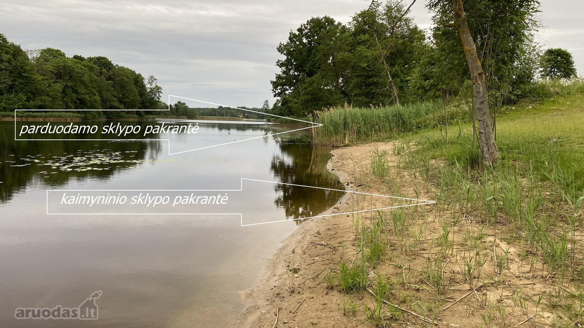 Parduodamas žemės sklypas su pakrante prie - nuotraukos Nr. 15