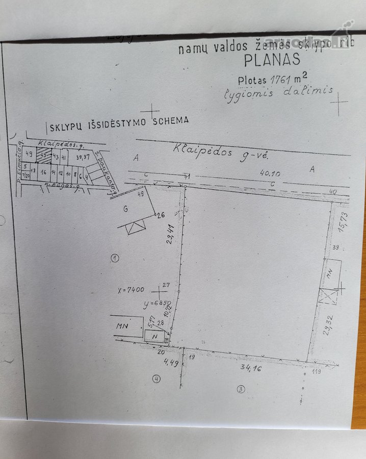 Parduodu / nuomoju sklypą centrinėje gatvėje - nuotraukos Nr. 2