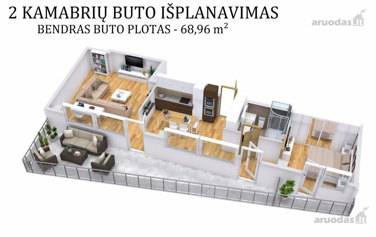 Parduodamas erdvus bei labai šviesus 2 - nuotraukos Nr. 17