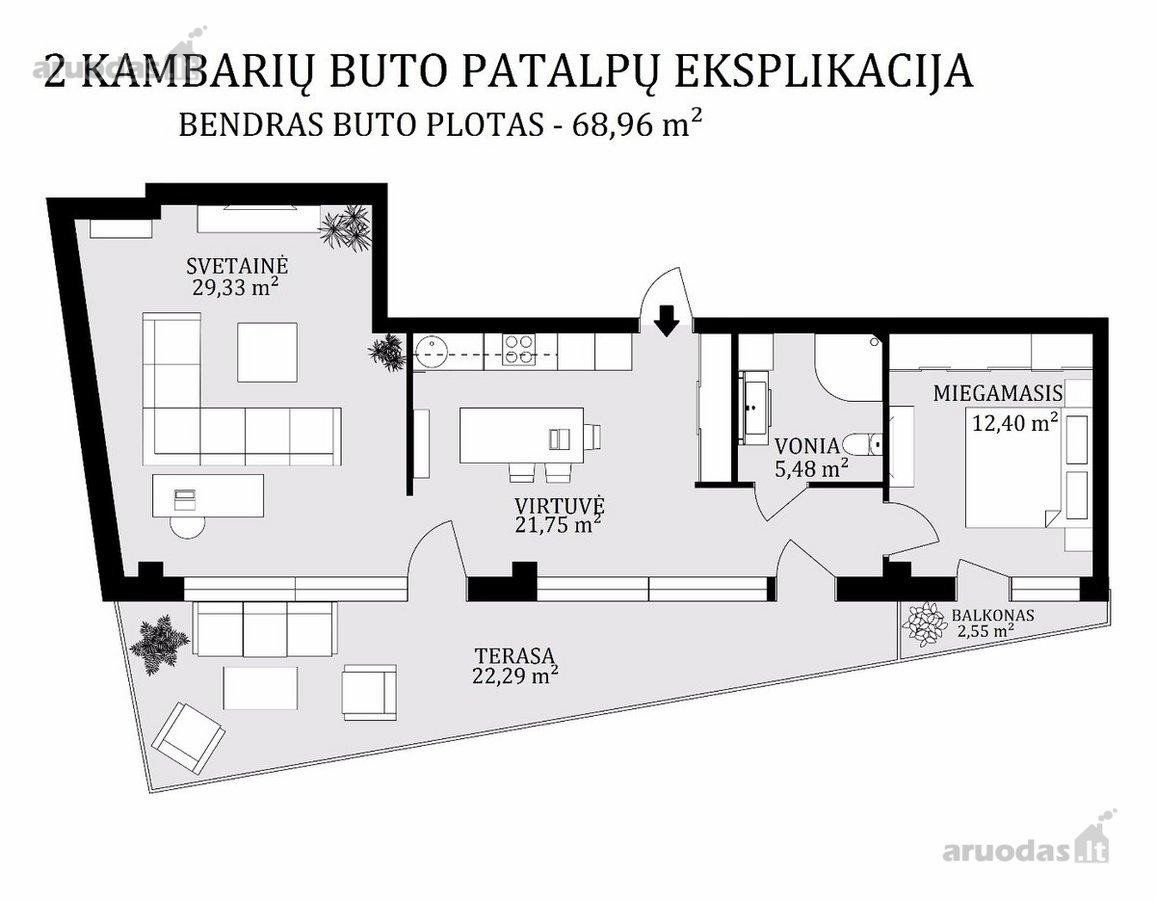 Parduodamas erdvus bei labai šviesus 2 - nuotraukos Nr. 18