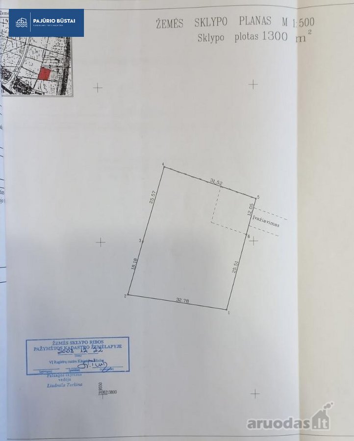 Parduodamas Šalia Miško Puikus Sklypas Palangoje - nuotraukos Nr. 6