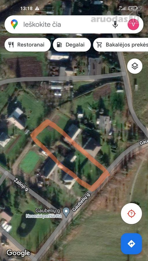 Parduodamas 16a sklypas taisyklingos formos - nuotraukos Nr. 3