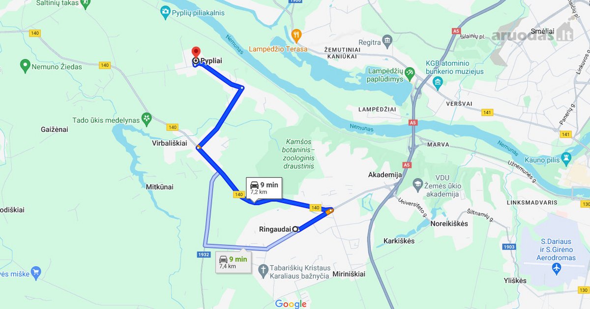 Parduodami Žemės Sklypai (Namų Valdos) Pyplių - nuotraukos Nr. 21
