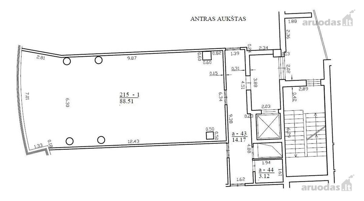 Parduodamos patalpos verslo centre - Laisvės - nuotraukos Nr. 26