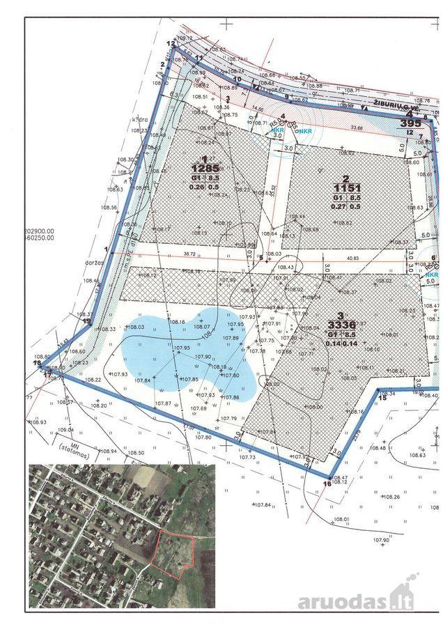 Parduodamas 12,85 a namų valdos sklypas - nuotraukos Nr. 3