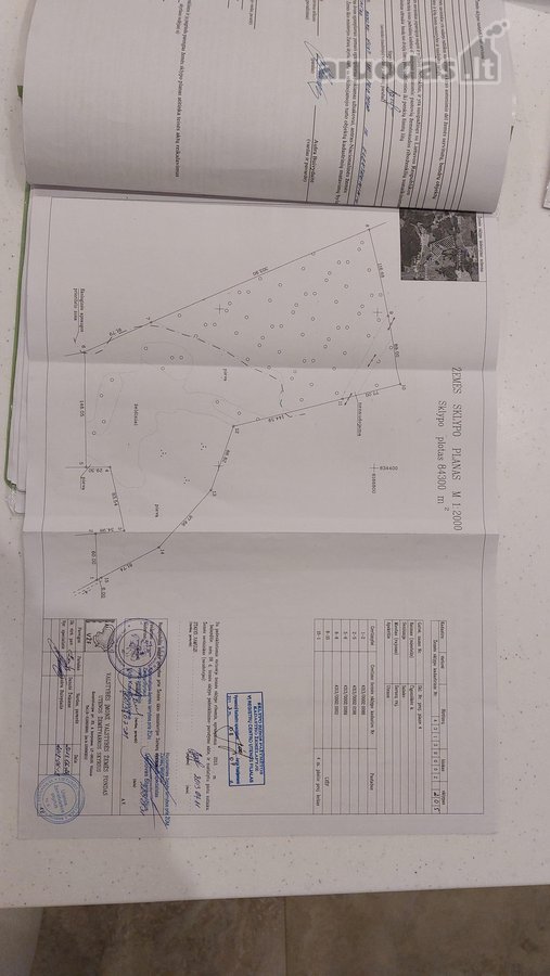 Parduodamas 8,43 ha žemės ūkio sklypas, kurį