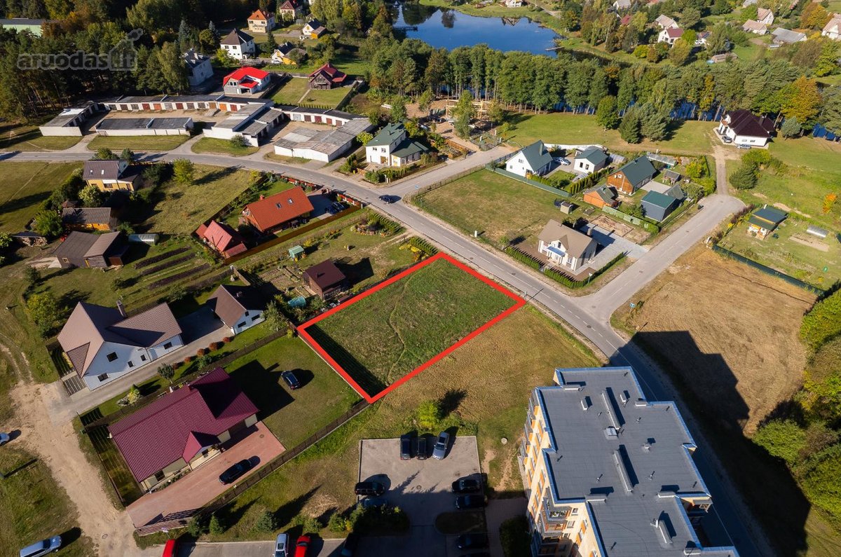 Parduodamas namų valdos sklypas Ignalinoje.