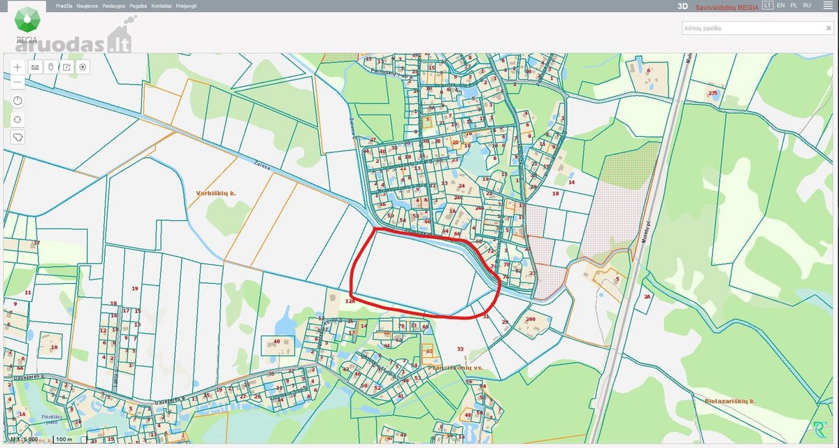 Parduodamas žemės ūkio paskirties sklypas 5 - nuotraukos Nr. 3