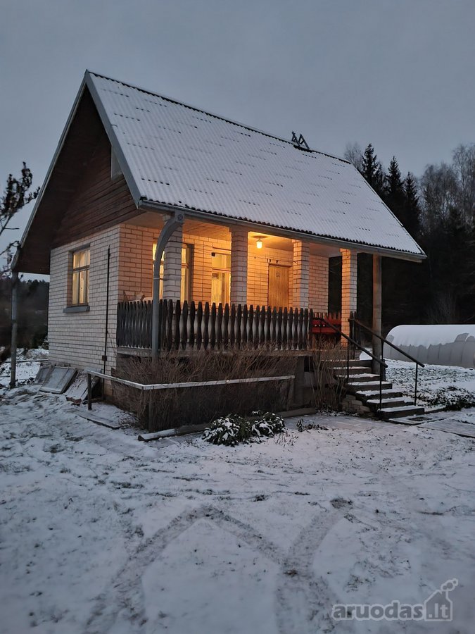 Namas, Jonavos R. Pašilių K. Kauno G., Mūrinis Sodo Namas Nekilnojamo ...