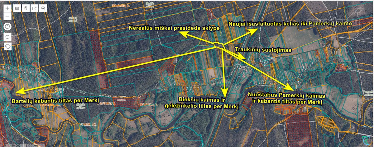45 arų sklypas gamtoje Pamerkių kaime. Sklype - nuotraukos Nr. 3