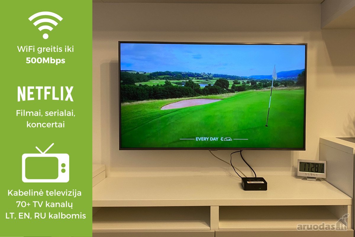 Naujai įrengtas modernus 1 kambario butas - nuotraukos Nr. 5