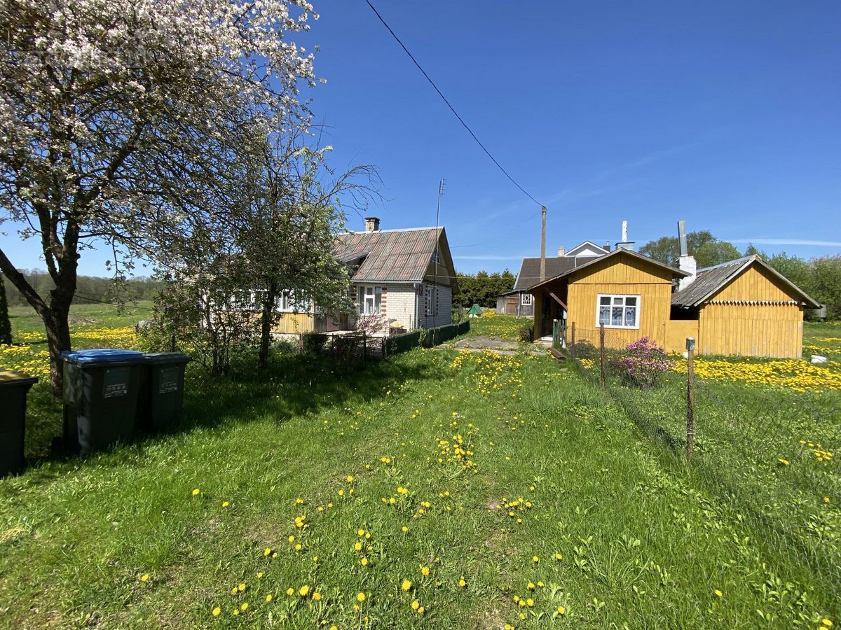 Parduodamas 38,21 aro žemės sklypas su 56 kv.