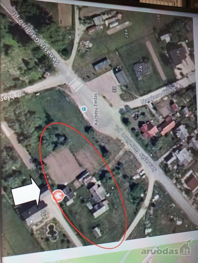Parduodamas 38,21 aro žemės sklypas su 56 kv. - nuotraukos Nr. 8
