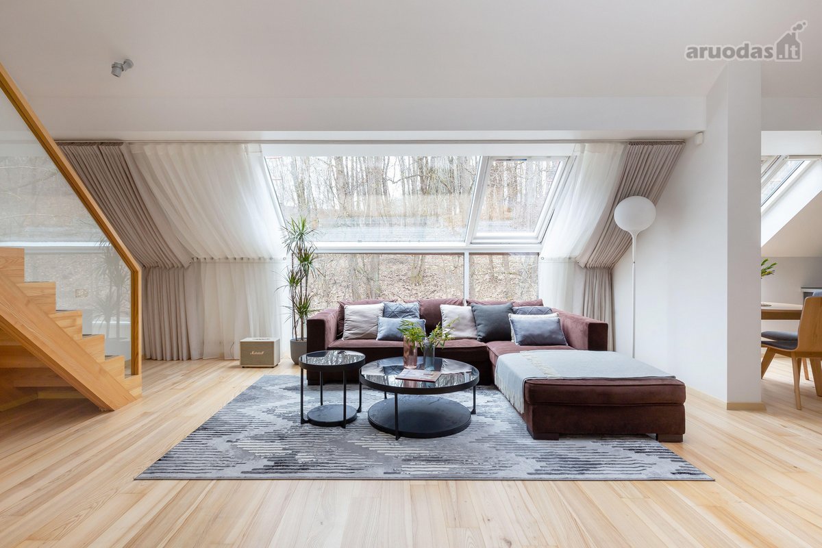 Išnuomojami erdvūs apartamentai Užupio rajone