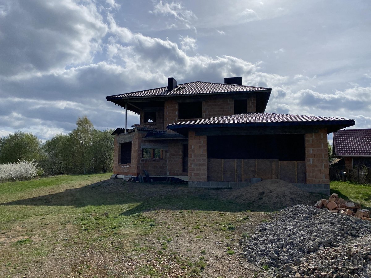 Parduodamas nepabaigtas dviejų aukštų namas, - nuotraukos Nr. 2
