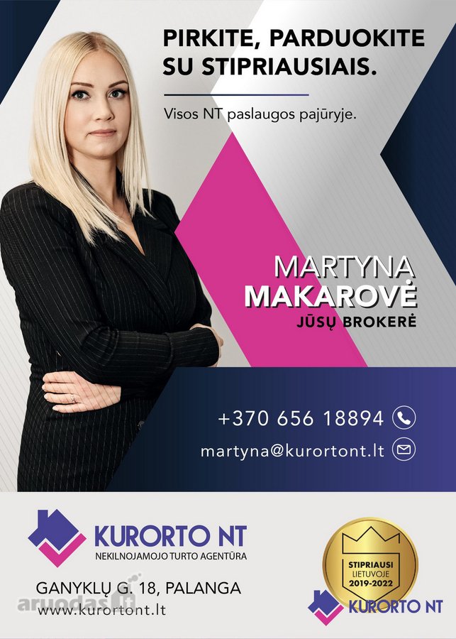 Studio tipo apartamentai Smilčių g. Palangoje - nuotraukos Nr. 16