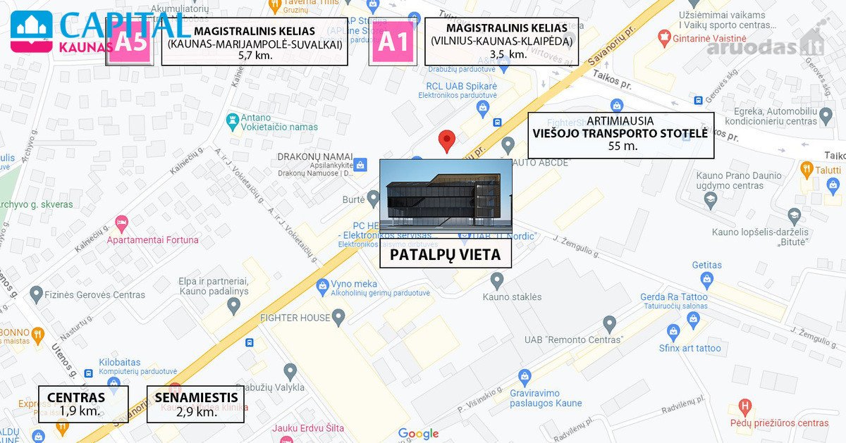 Nuomojamos Komercinės Patalpos, Tinkančios - nuotraukos Nr. 16