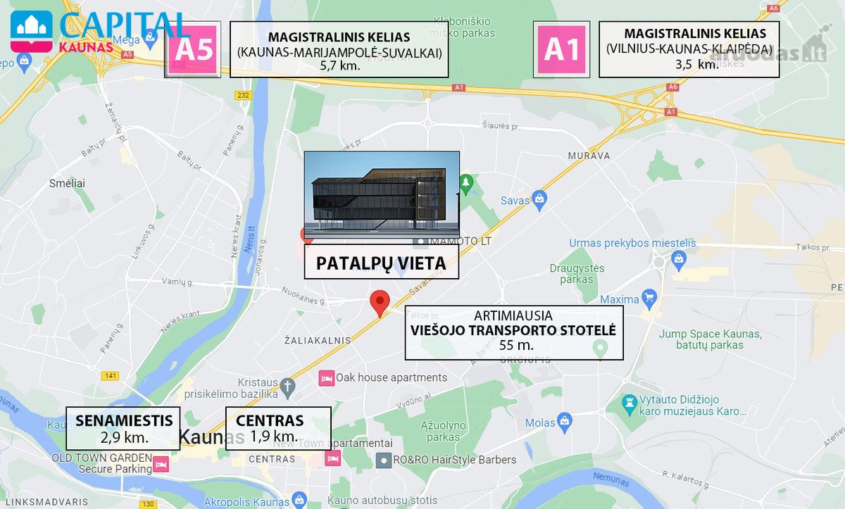 Nuomojamos Komercinės Patalpos, Tinkančios - nuotraukos Nr. 17