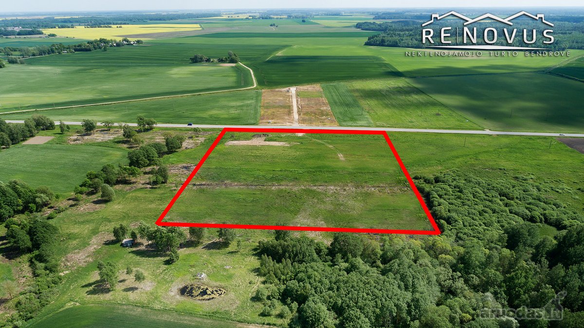 Nt Renovus parduoda sklypą, kurio bendras