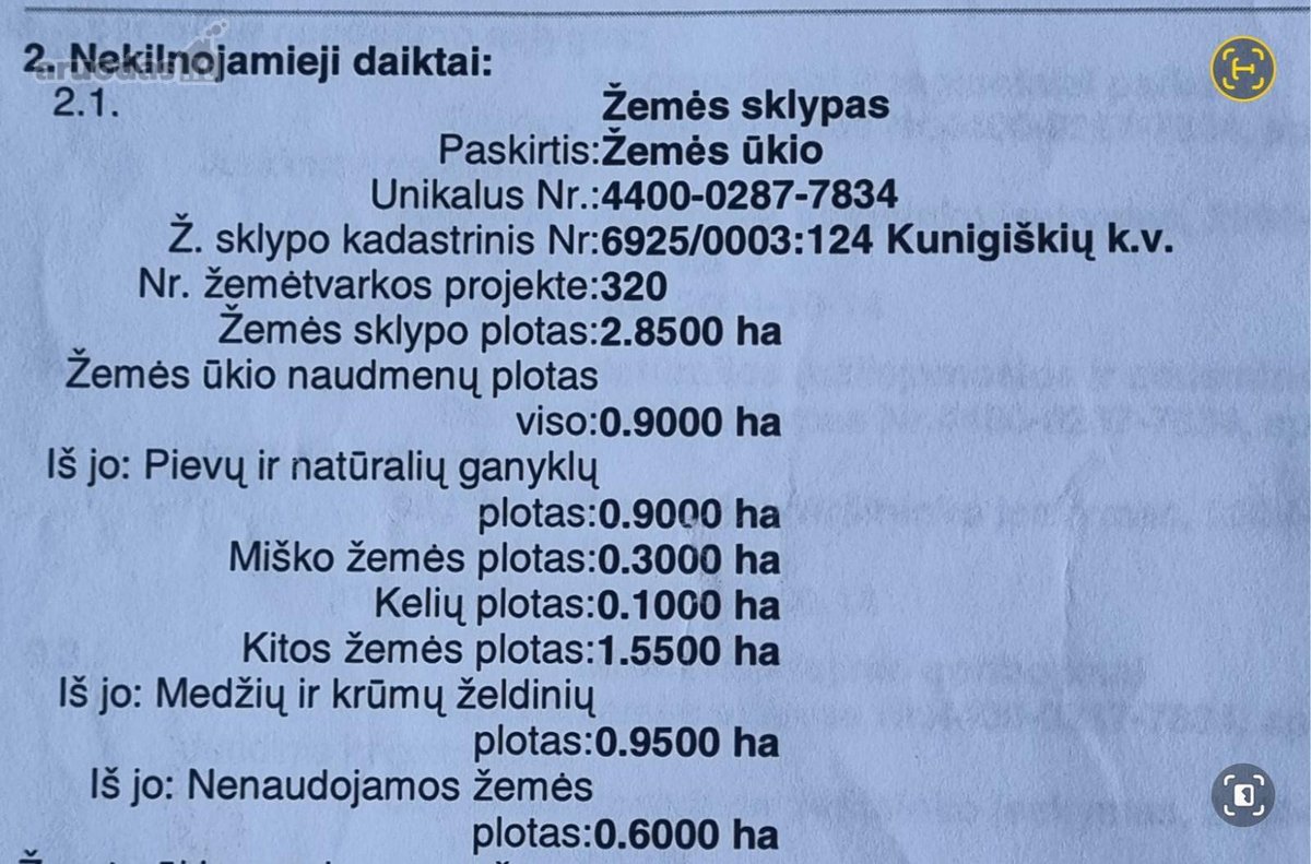Parduodamas išskirtinis sklypas šalia Nemuno. - nuotraukos Nr. 13