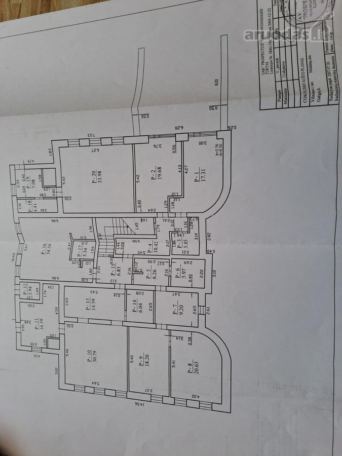Parduodamas jaukus ir erdvus beveik 61 kv. m, - nuotraukos Nr. 41