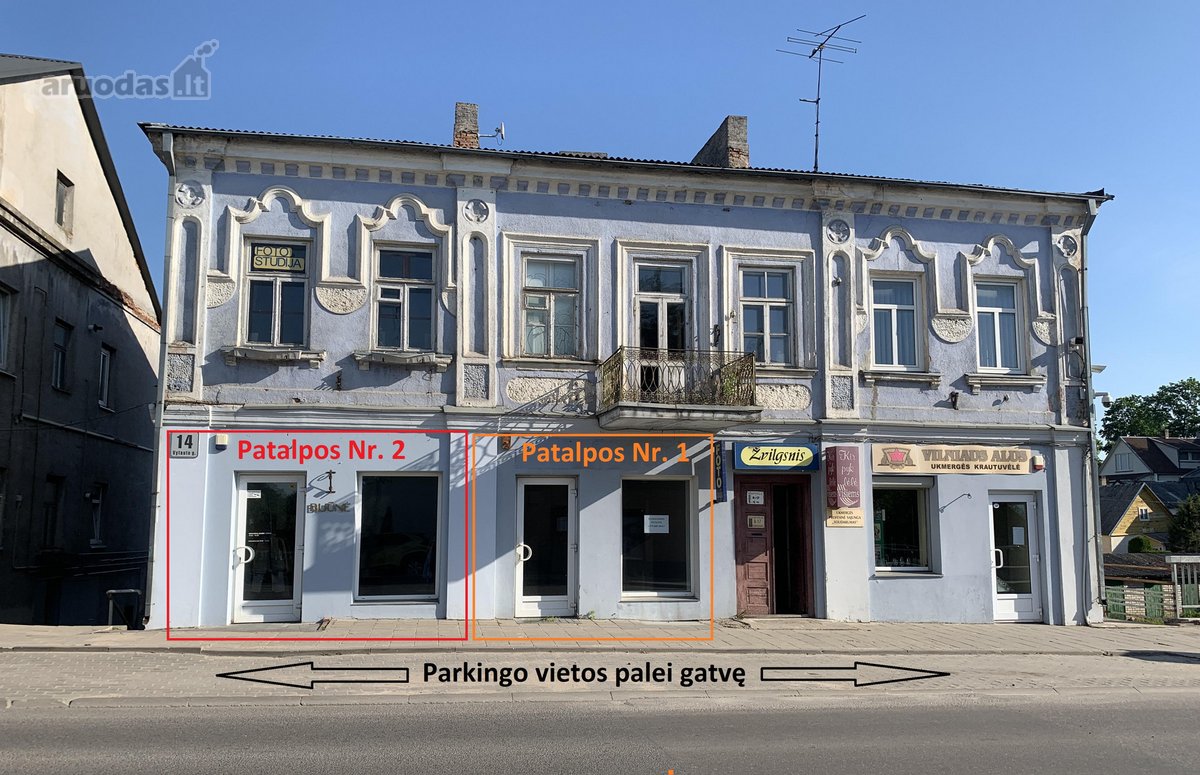 Ieškote komercinių patalpų Ukmergės centre?