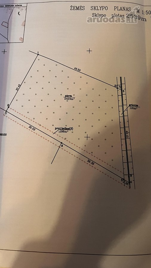 Parduodami namų valdos žemės sklypai. - nuotraukos Nr. 9