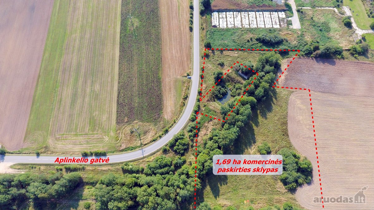 Parduodamas komercinės paskirties 1,69 ha - nuotraukos Nr. 4