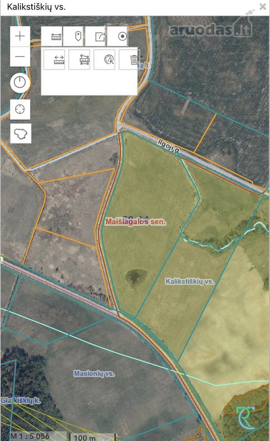 Parduodamas 4,79 ha Ploto Žemės Ūkio - nuotraukos Nr. 5