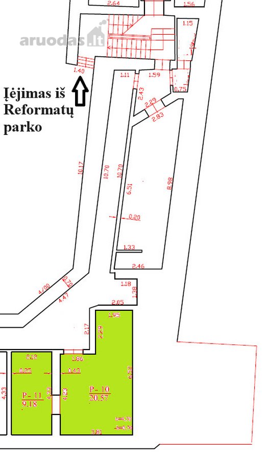 Nuomojamas patalpos/studija rūsyje, verslo - nuotraukos Nr. 5