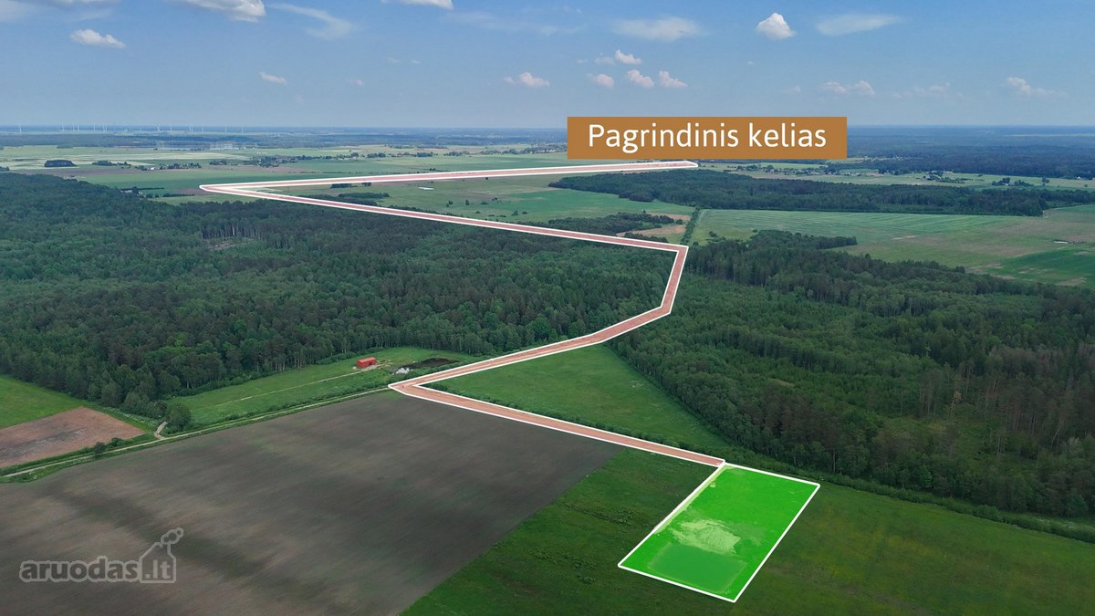 Parduodamas žemės ūkio paskirties sklypas - nuotraukos Nr. 5