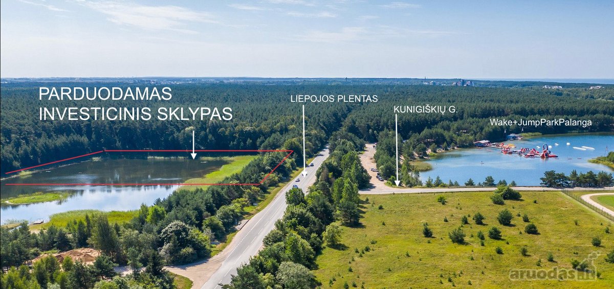 Parduodamas Komercinės Paskirties Žemės Sklypas 
