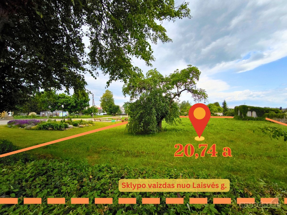 20,74 Arų Sklypas Siesikų Centre. Namų Valda! - nuotraukos Nr. 3