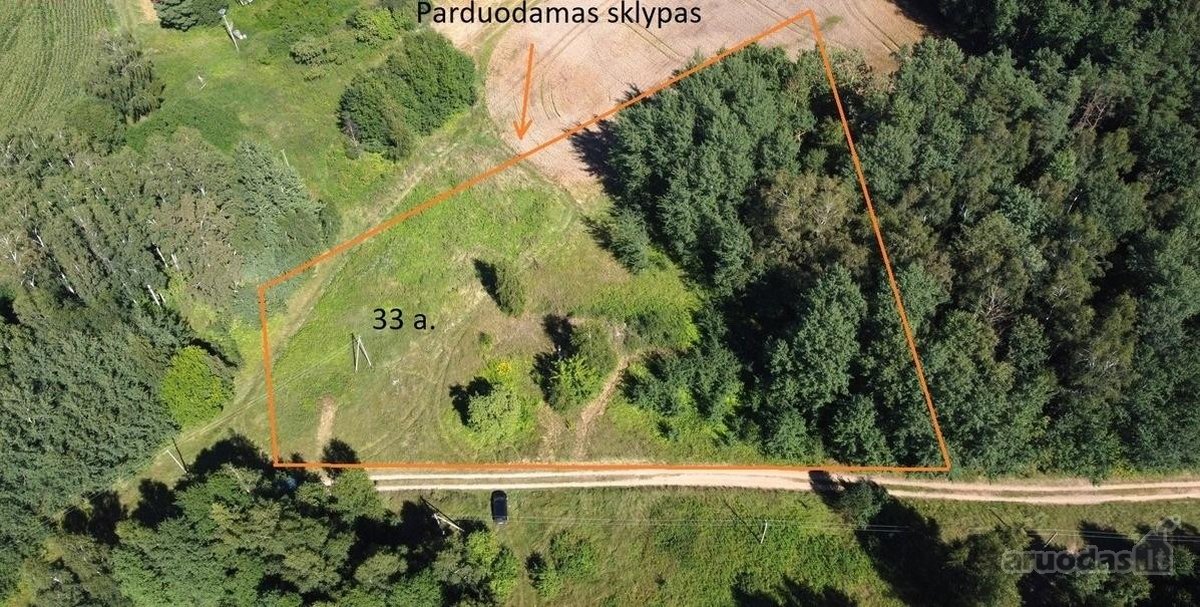 Parduodamas 33 arų ploto sklypas Jagminų g. - nuotraukos Nr. 4