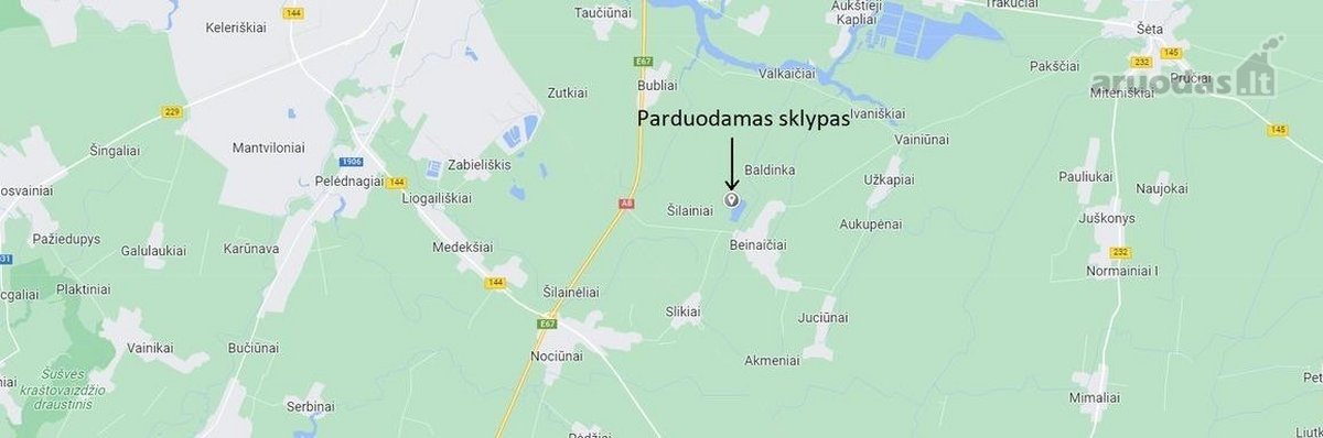 Parduodamas 33 arų ploto sklypas Jagminų g. - nuotraukos Nr. 9