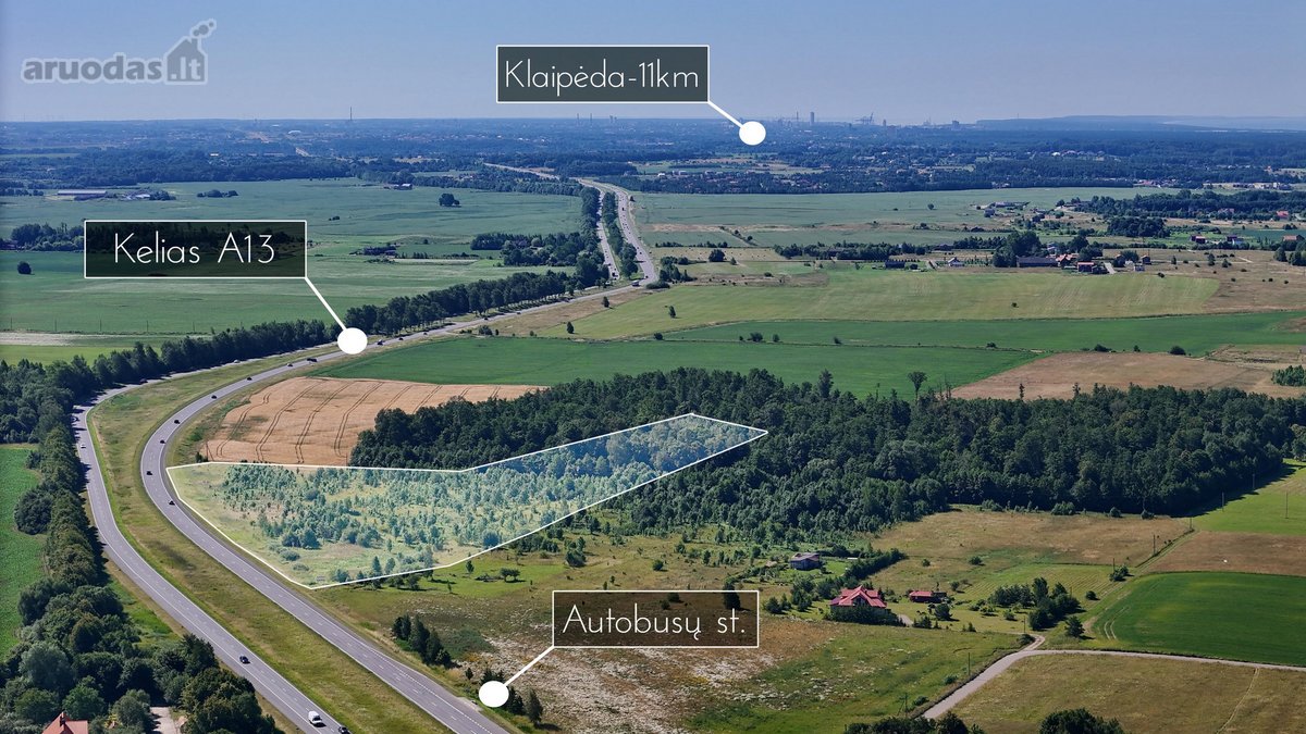 Parduodamas komercinės paskirties sklypas su - nuotraukos Nr. 10