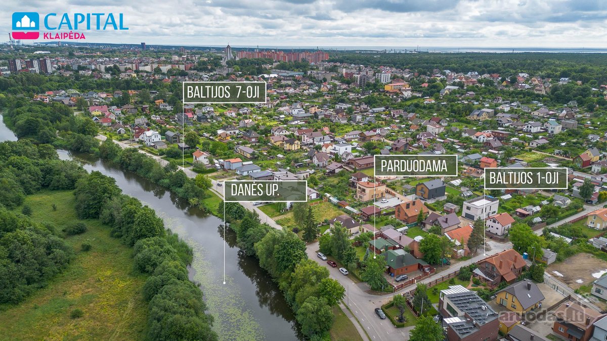 Klaipėdoje, Išskirtinėje Vietoje Ant Danės - nuotraukos Nr. 2