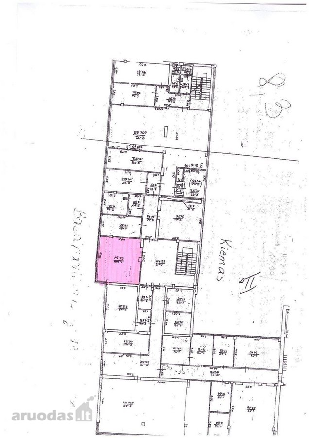 Parduodamos patalpos yra Utenos miesto centre - nuotraukos Nr. 36