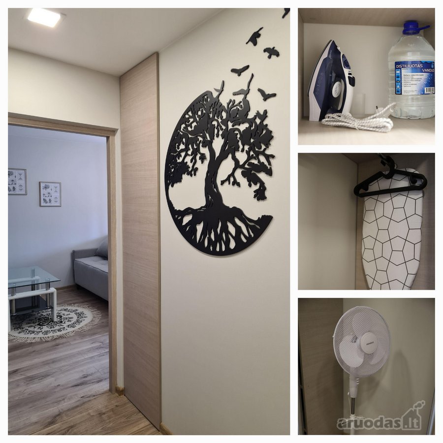Drugelių apartamentai (1 kamb., 36 m², 4 - nuotraukos Nr. 16