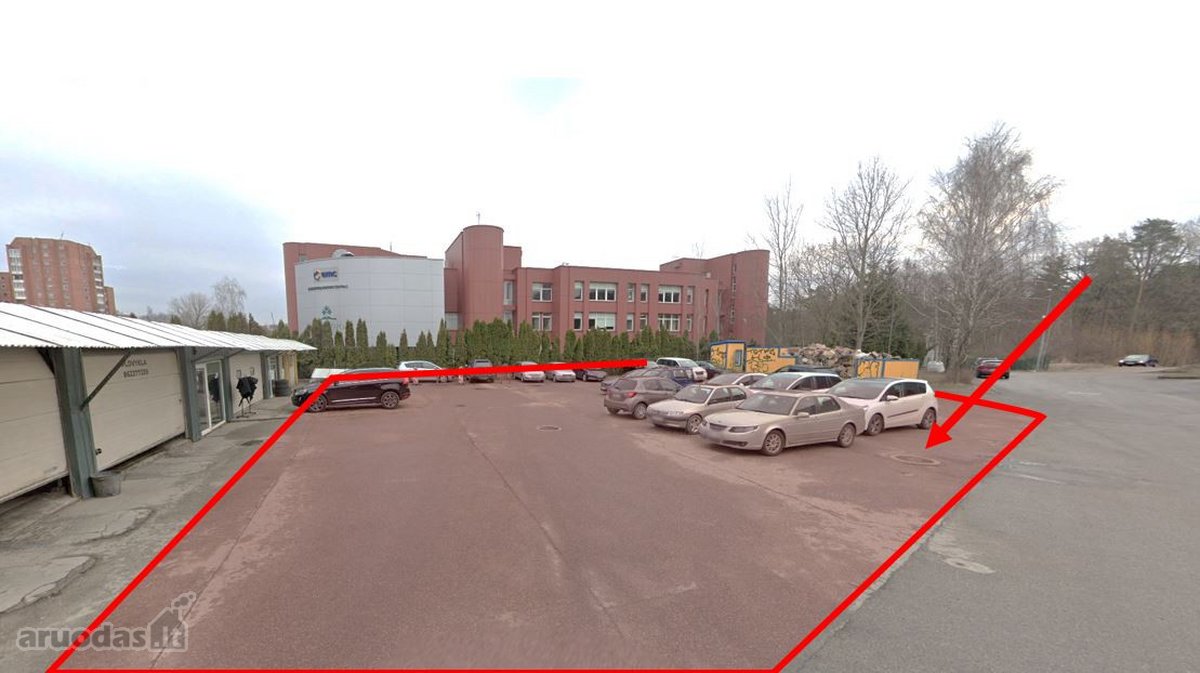 Konkurso būdu nuomojama asfaltuota aikštelė