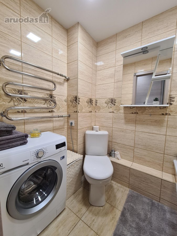 Drugelių apartamentai (1 kamb., 36 m², 4 - nuotraukos Nr. 12