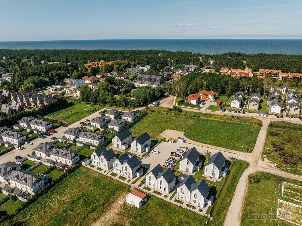 Parduodai naujos statybos A+ klasės namai vos - nuotraukos Nr. 35